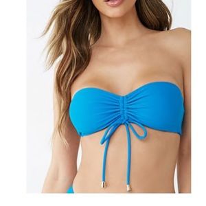 Forever 21 Ruched bathing suit top